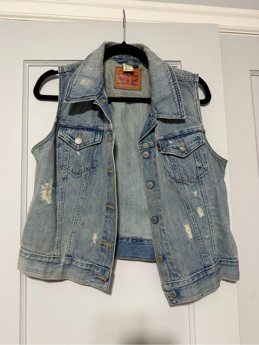 Levi's Blue Denim Vest
